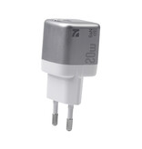 NCC Oplader Cargador USB-A+C NCC GaN YC serie CD-0104 de 20 W (blanco)
