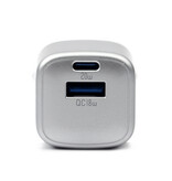 NCC Oplader NCC GaN YC-serien CD-0104 20W USB-A+C oplader - hvid