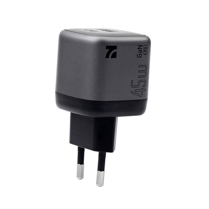 NCC Oplader NCC GaN RC Serie CD-0202 45W USB-A + C Ladegerät - Schwarz