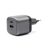 NCC Oplader Cargador NCC GaN RC Series CD-0202 de 45 W USB-A + C - Negro