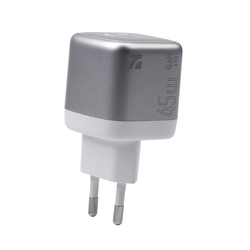 NCC Oplader Cargador NCC GaN RC Series CD-0204 de 45 W USB-A+C - Blanco