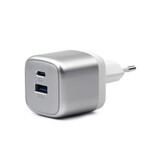 NCC Oplader Cargador NCC GaN RC Series CD-0204 de 45 W USB-A+C - Blanco