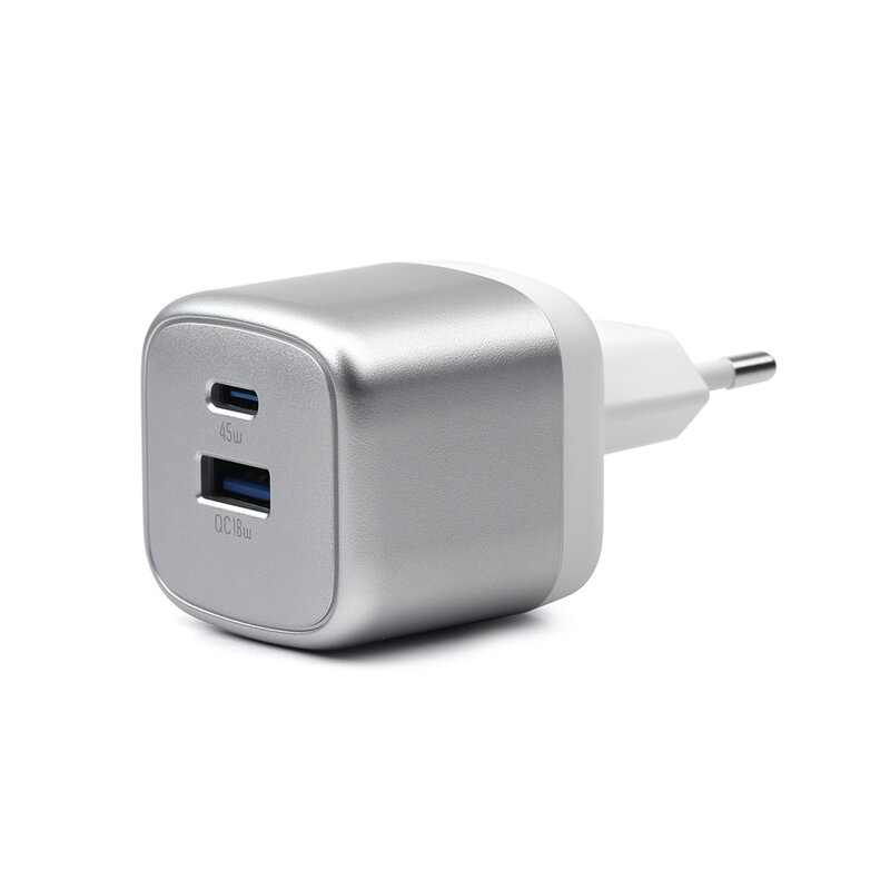 NCC Oplader NCC GaN RC Serie CD-0204 45W USB-A+C Ladegerät - Weiß