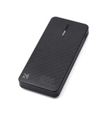 NCC Powerbank Batterie externe NCC DY-0802 10 000 mAh 10 W avec câbles USB-A, USB-C et micro-USB