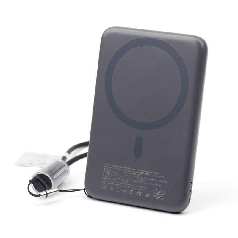 NCC Powerbank NCC Powerbank WS-T192BP XN-serien 5000mAh 20W magnetisk hurtigoplader - sort