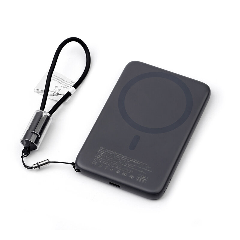 NCC Powerbank NCC Powerbank WS-T192BP XN Series 5000mAh 20W Magnetic Snel Oplader - Zwart