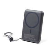 NCC Powerbank Batterie externe NCC WS-T193BP série XN 10 000 mAh, chargeur magnétique rapide 22,5 W - Noir