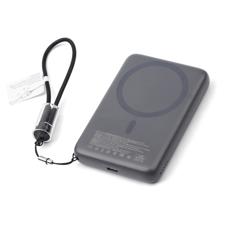 NCC Powerbank Batterie externe NCC WS-T193BP série XN 10 000 mAh, chargeur magnétique rapide 22,5 W - Noir