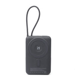 NCC Powerbank NCC Powerbank WS-T185BLF SC Serie 10000mAh 22,5W Magnetisches Schnellladegerät mit Standfunktion - Dunkelgrau