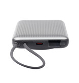 NCC Powerbank NCC Powerbank WS-T185BLF SC Serie 10000mAh 22,5W Magnetisches Schnellladegerät mit Standfunktion - Dunkelgrau