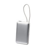 NCC Powerbank NCC Powerbank WS-T185BLF SC Series 10000mAh 22.5W Magnetisk Hurtigoplader med Ståfunktion - Lysegrå