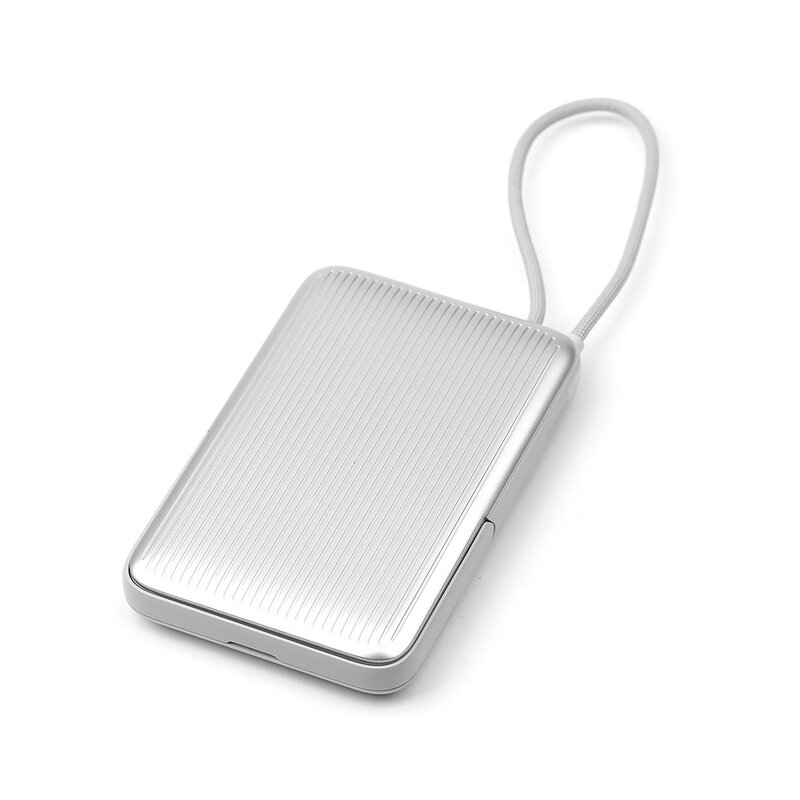 NCC Powerbank Cargador rápido magnético NCC Powerbank WS-T185BLF Serie SC de 10 000 mAh y 22,5 W con función de reposo - Gris claro