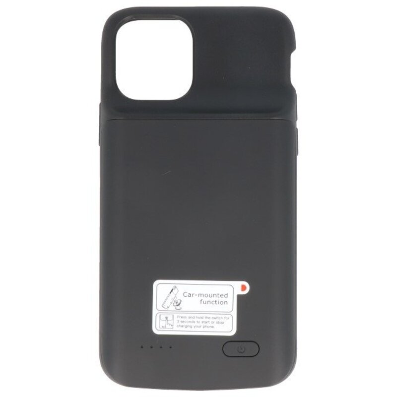 Custodia con batteria per iPhone 11 Pro 4800 mAh Nero