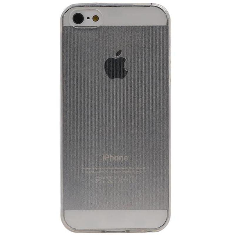 Caso de TPU transparente para iPhone 5 / 5S ultrafina