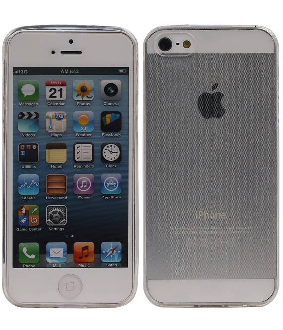 Transparente Coque TPU pour iPhone 5 / 5S ultra-mince