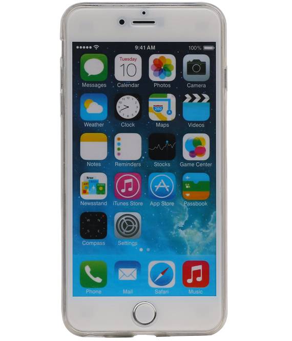 TPU trasparente per iPhone 6 / 6S Plus Ultra-sottile
