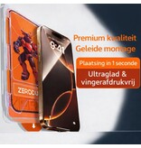 Zerodust Hærdet glas med monteringsramme til iPhone 16 - 15 - 14 Pro (tyk lim) i bulk