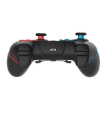 DOBE Mando de juegos inalámbrico (SW001) - Azul y rojo