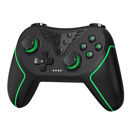 Mando de juegos inalámbrico (modelo T43) - Negro - Verde