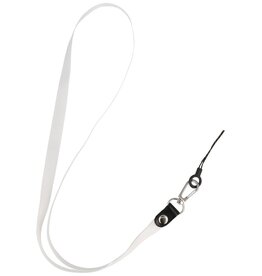 MF Touwtjes Cordes pour les cas de téléphone, un sifflet ou un badge blanc