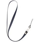 MF Touwtjes Cordes pour les cas de téléphone, siffler ou insigne bleu foncé