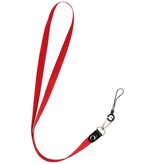 MF Touwtjes Stringhe per le casse del telefono, fischio o badge rosso