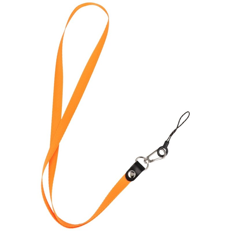 MF Touwtjes Touwtjes voor telefoon hoesjes, fluitje of badge oranje