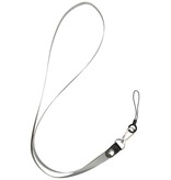 MF Touwtjes Cordes pour les cas de téléphone, un sifflet ou un badge gris