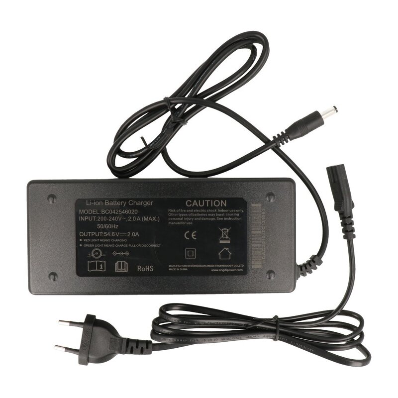 KOOLUX ACCU Oplader 48V DC - Max 2.0A