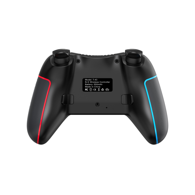 DOBE Mando de juegos inalámbrico (modelo T43) - Negro - Verde