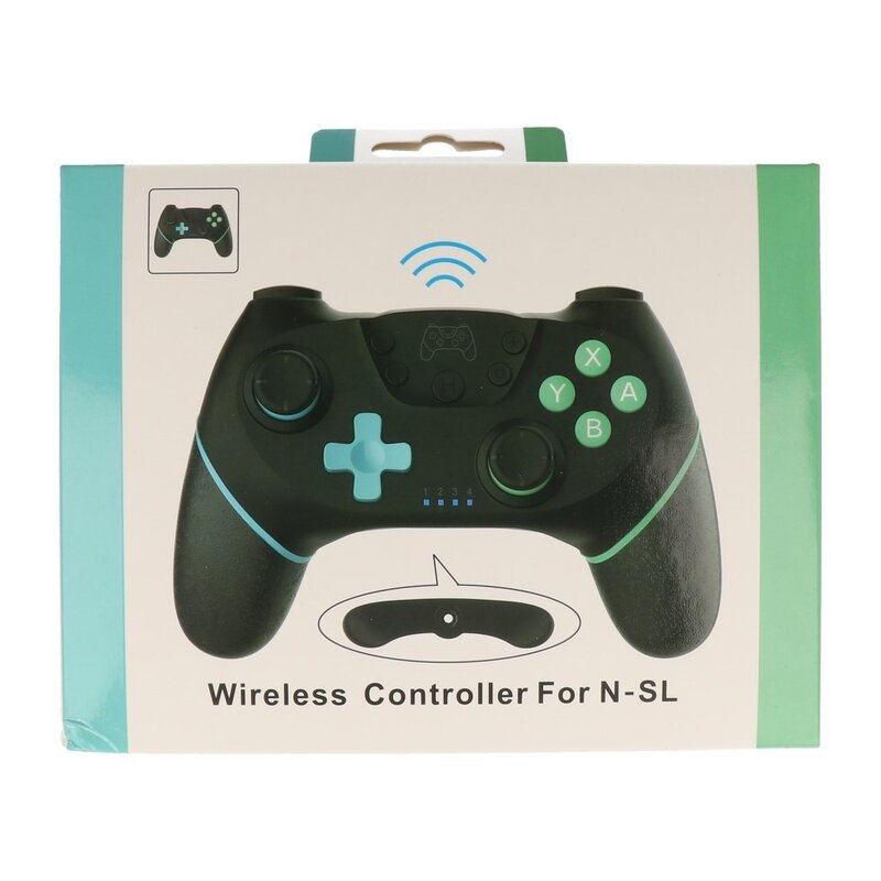 DOBE Manette de jeu sans fil (SW001) - Bleue et verte