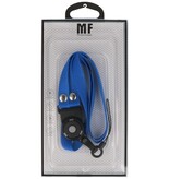 MF Touwtjes Cuerdas CSC para fundas de teléfonos, silbato o insignia D.Blauw