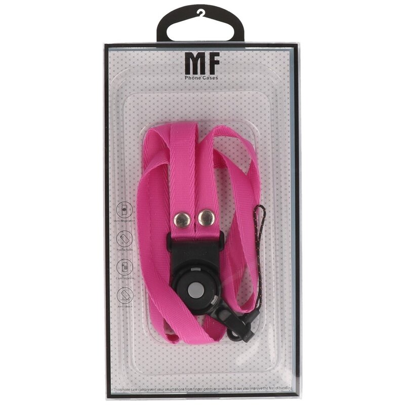 MF Touwtjes Cordons CSC pour étuis de téléphone, sifflet ou badge violet