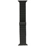 Oceaan vouw magnetisch Smartwatch Bandje 42/44/45/49 mm - Model : L - Zwart