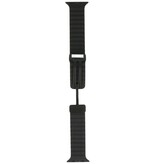 Oceaan vouw magnetisch Oceaan vouw magnetisch Smartwatch Bandje 42/44/45/49 mm - Model : L - Zwart