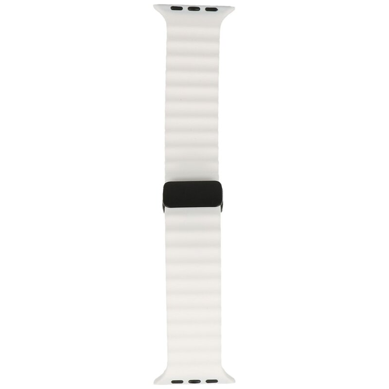 Oceaan vouw magnetisch Ocean Fold Magnetic Smartwatch Strap 42/44/45/49 mm - Model: L - White