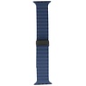 Oceaan vouw magnetisch Bracelet pour montre connectée 42/44/45/49 mm - Modèle : L - Bleu