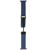 Oceaan vouw magnetisch Oceaan vouw magnetisch Smartwatch Bandje 42/44/45/49 mm - Model : L - Blauw
