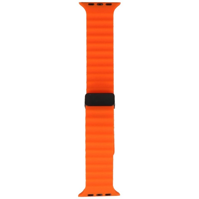 Oceaan vouw magnetisch Ocean Fold Magnetic Smartwatch Strap 42/44/45/49 mm - Model: L - Orange
