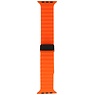 Oceaan vouw magnetisch Smartwatch-Armband 42/44/45/49 mm – Modell: L – Orange