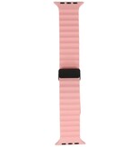 Oceaan vouw magnetisch Oceaan vouw magnetisch Smartwatch Bandje 42/44/45/49 mm - Model : L - Vintage Rose