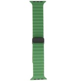 Oceaan vouw magnetisch Bracelet magnétique pliable Ocean Fold pour montre connectée 42/44/45/49 mm - Modèle : L - Vert