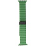 Oceaan vouw magnetisch Smartwatch-Armband 42/44/45/49 mm – Modell: L – Grün