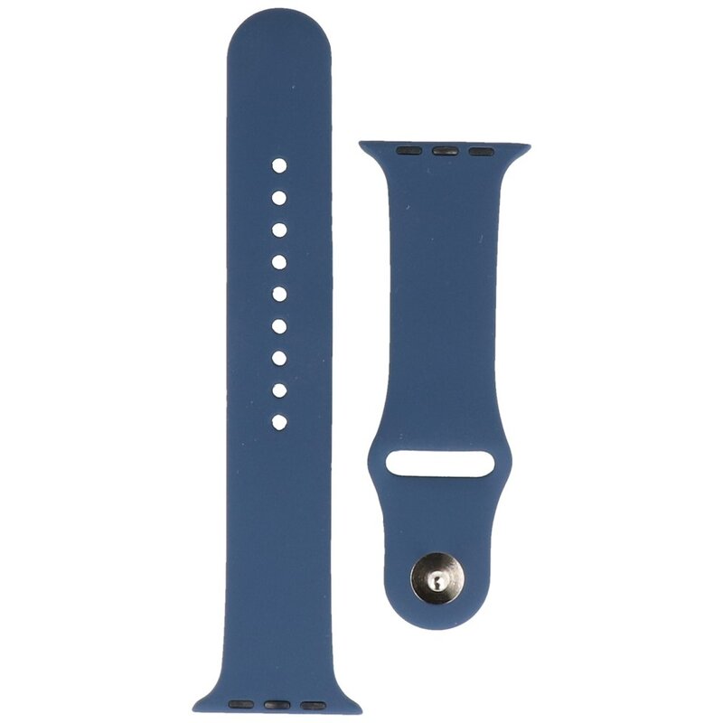 Classic Correa clásica para smartwatch 38/40/41 mm - 9 agujeros - Modelo: S - Azul