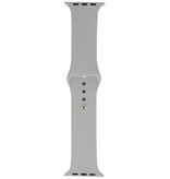 Classic Cinturino Smartwatch Classico 38/40/41 mm - 9 fori - Modello: S - Grigio