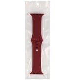 Classic Cinturino Smartwatch Classico 38/40/41 mm - 9 fori - Modello: S - Rosso vino