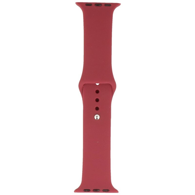 Classic Cinturino Smartwatch Classico 38/40/41 mm - 9 fori - Modello: L - Rosso vino