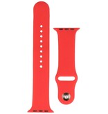 Classic Cinturino Smartwatch Classico 38/40/41 mm - 9 fori - Modello: L - Rosso