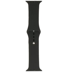 Classic Smartwatch Strap 42/44/45/49 mm - 9 holes - Model: S - Black