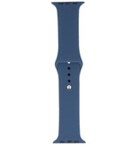 Classic Klassisk Smartwatch-rem 42/44/45/49 mm - 9 huller - Model: L - Blå